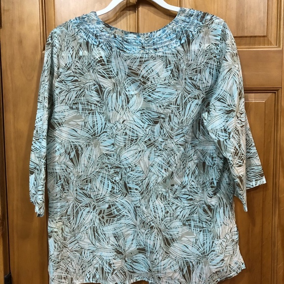 Sigrid Olsen tunic top - Picture 4 of 6